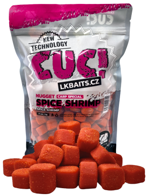 LK Baits CUC! Nugget Carp Spice Shrimp 17 mm, 1kg